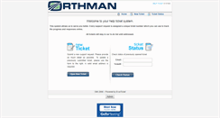 Desktop Screenshot of help.orthman.com